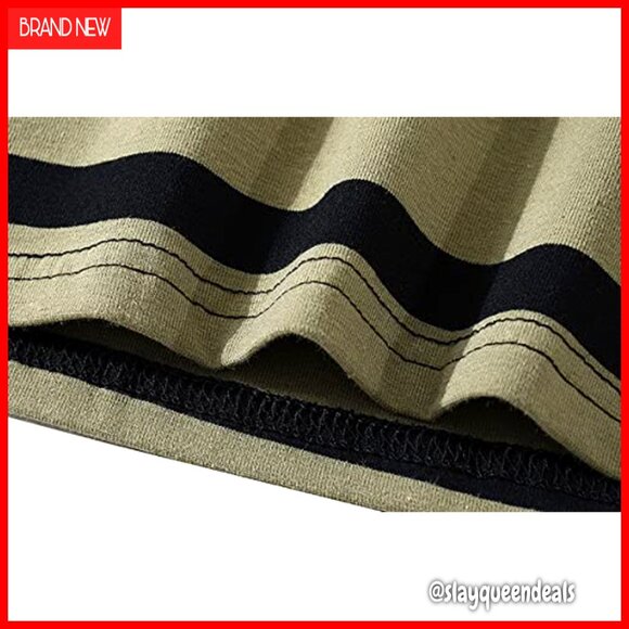 Oversized Cotton Crewneck T-Shirt, Unisex Grunge Style, Loose Fit - Picture 3 of 6